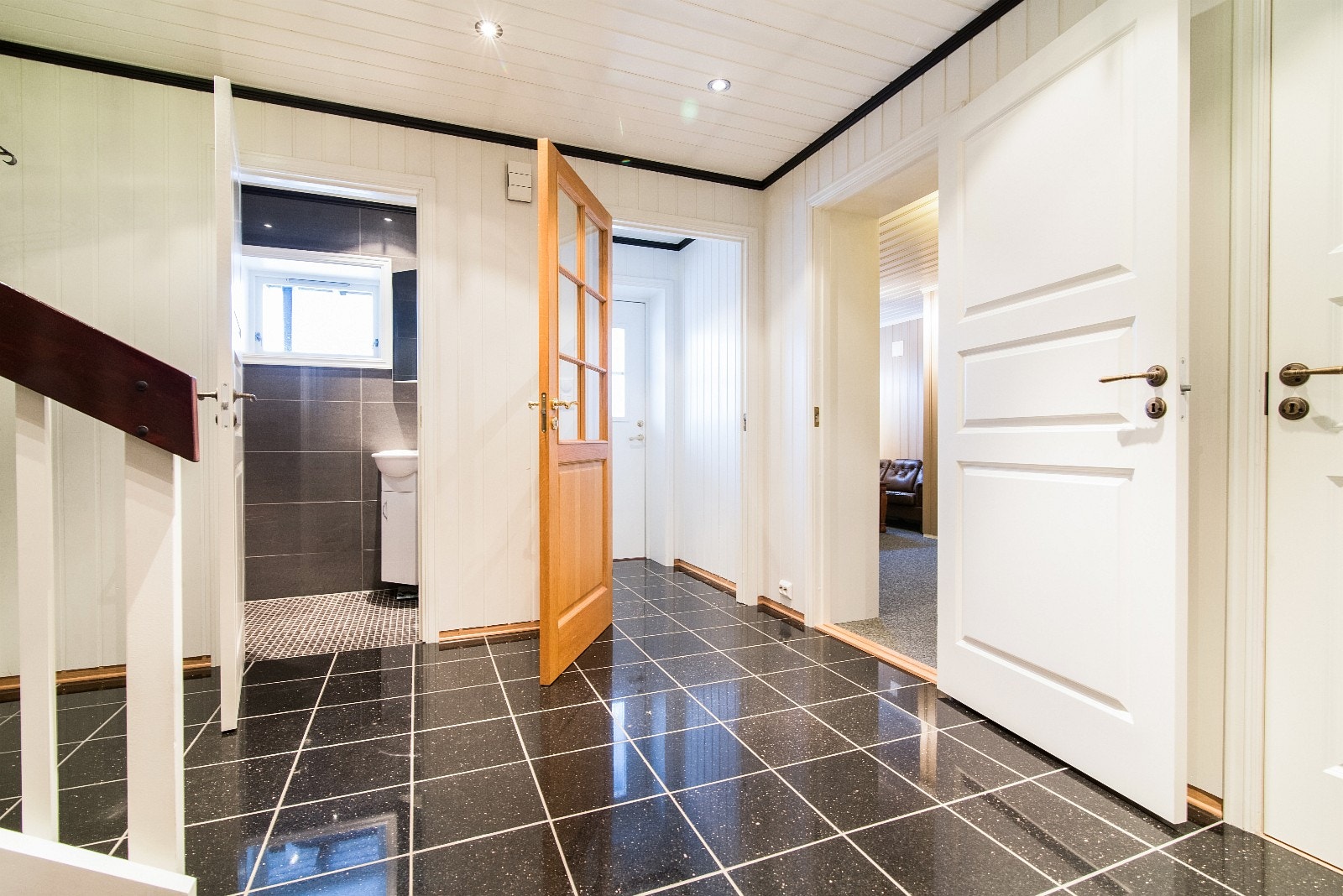 Gangen i 1. etasje Galleribilde