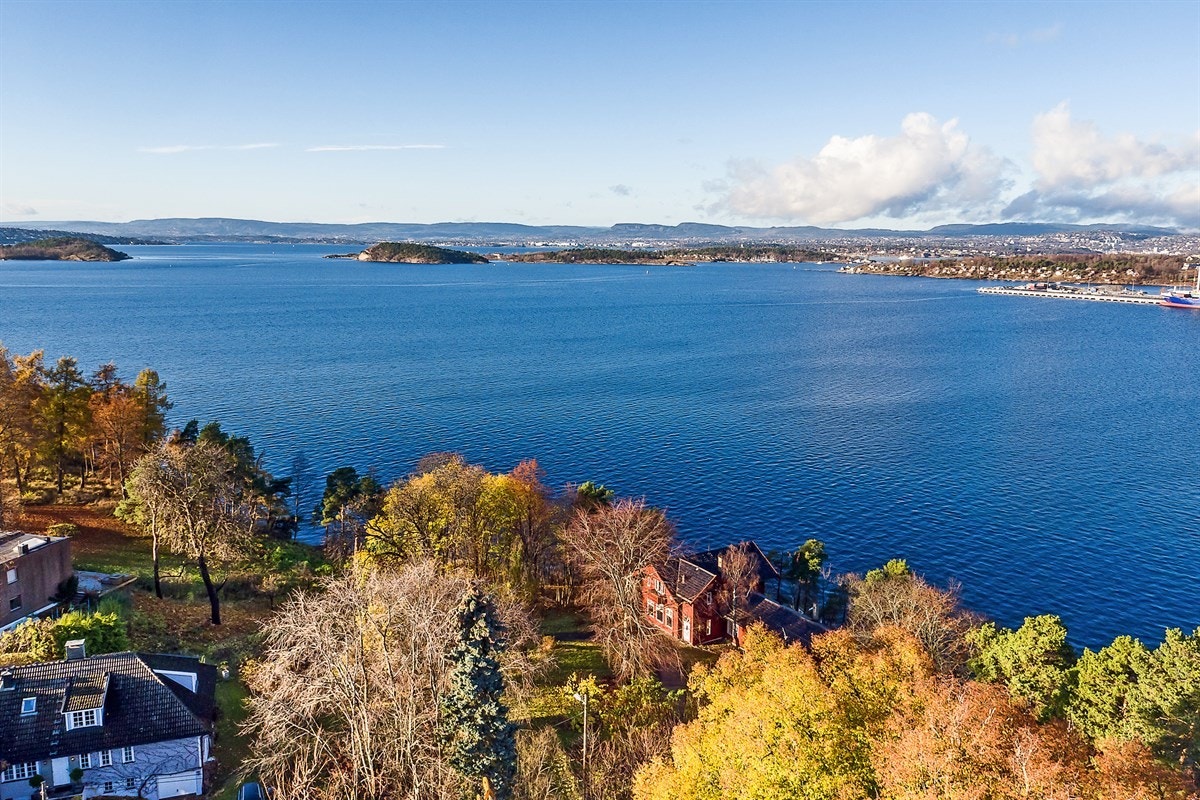 Utsikten sett vestover Galleribilde
