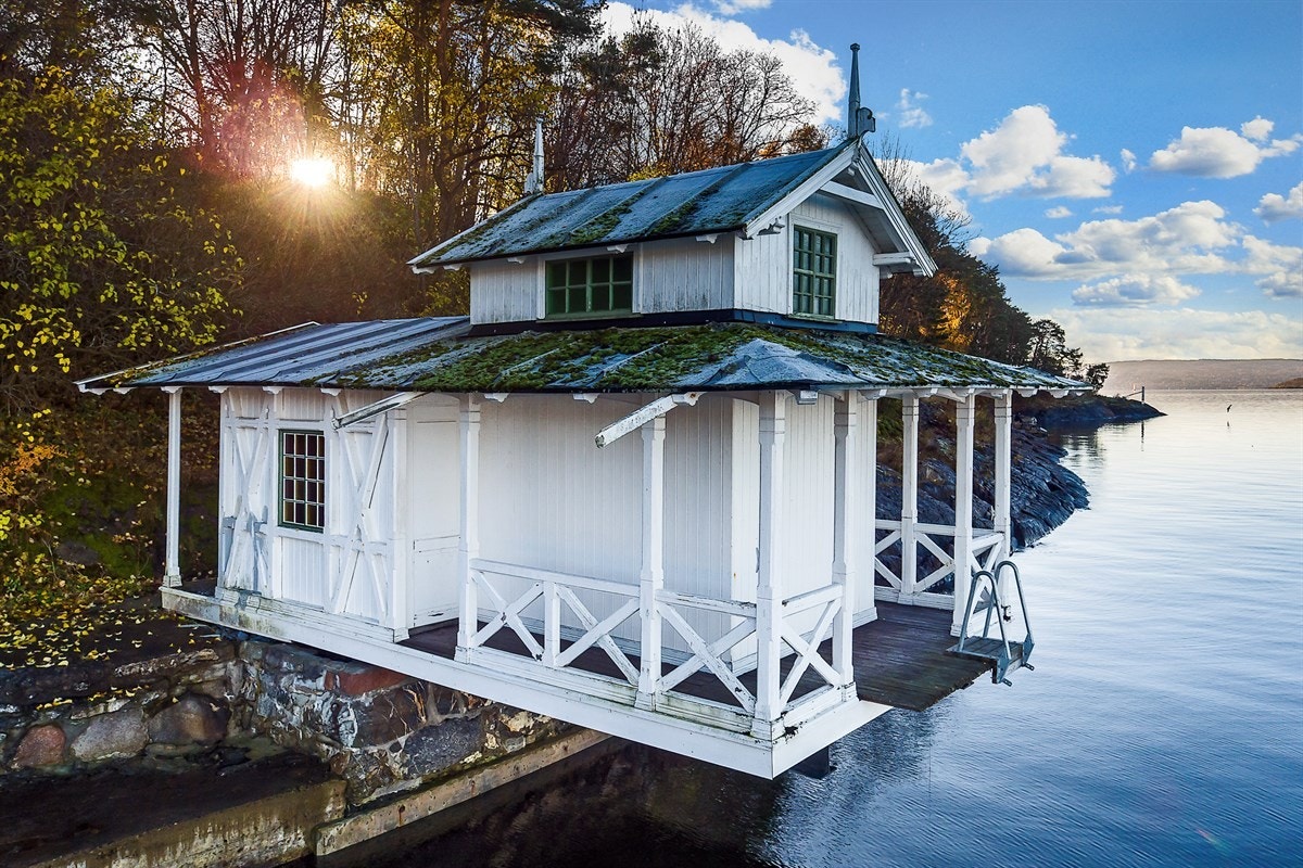 Fasade badehus Galleribilde