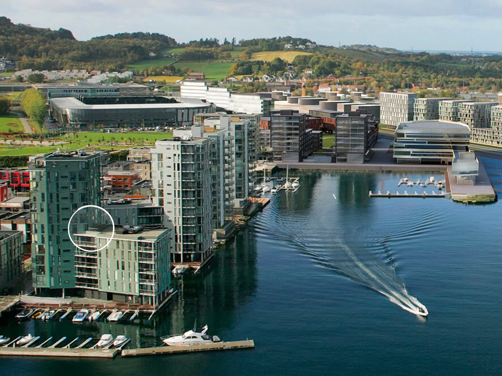 Ytterst mot fjorden Galleribilde
