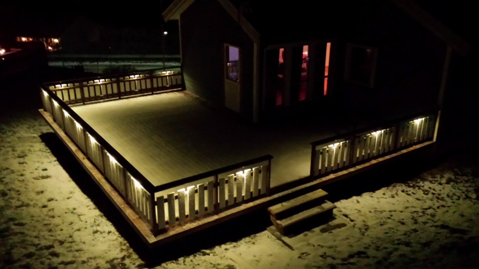 Led belysning med dimmer. Galleribilde