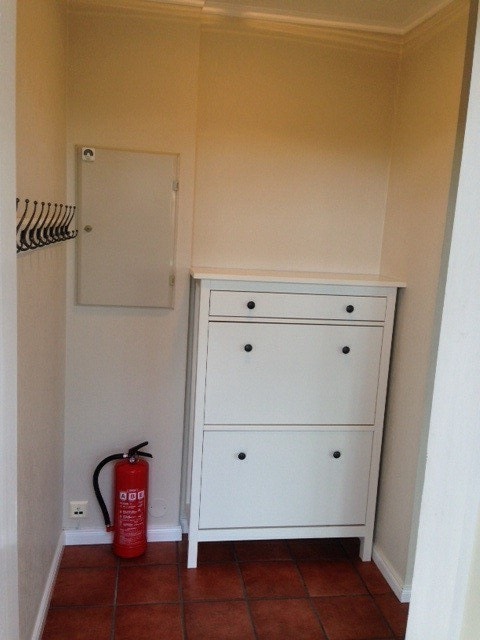 Gang vindfang, med varmekabler. Galleribilde