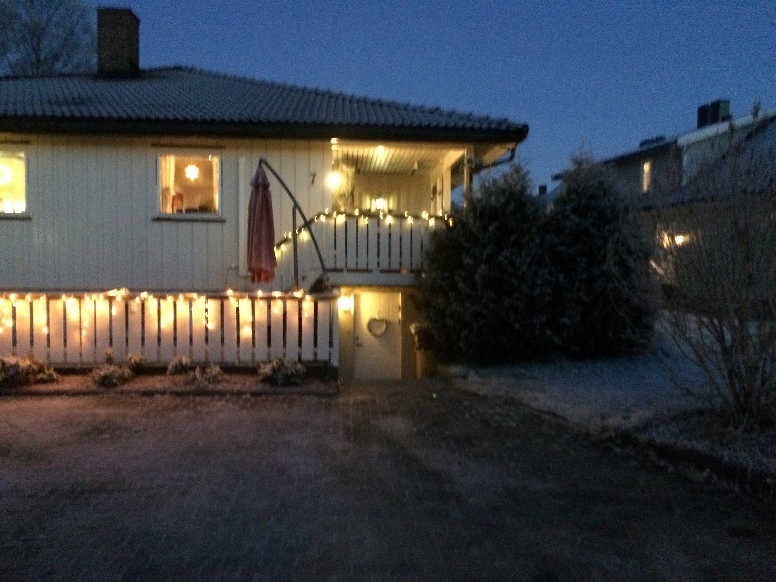 Koselig inngangsparti. Galleribilde