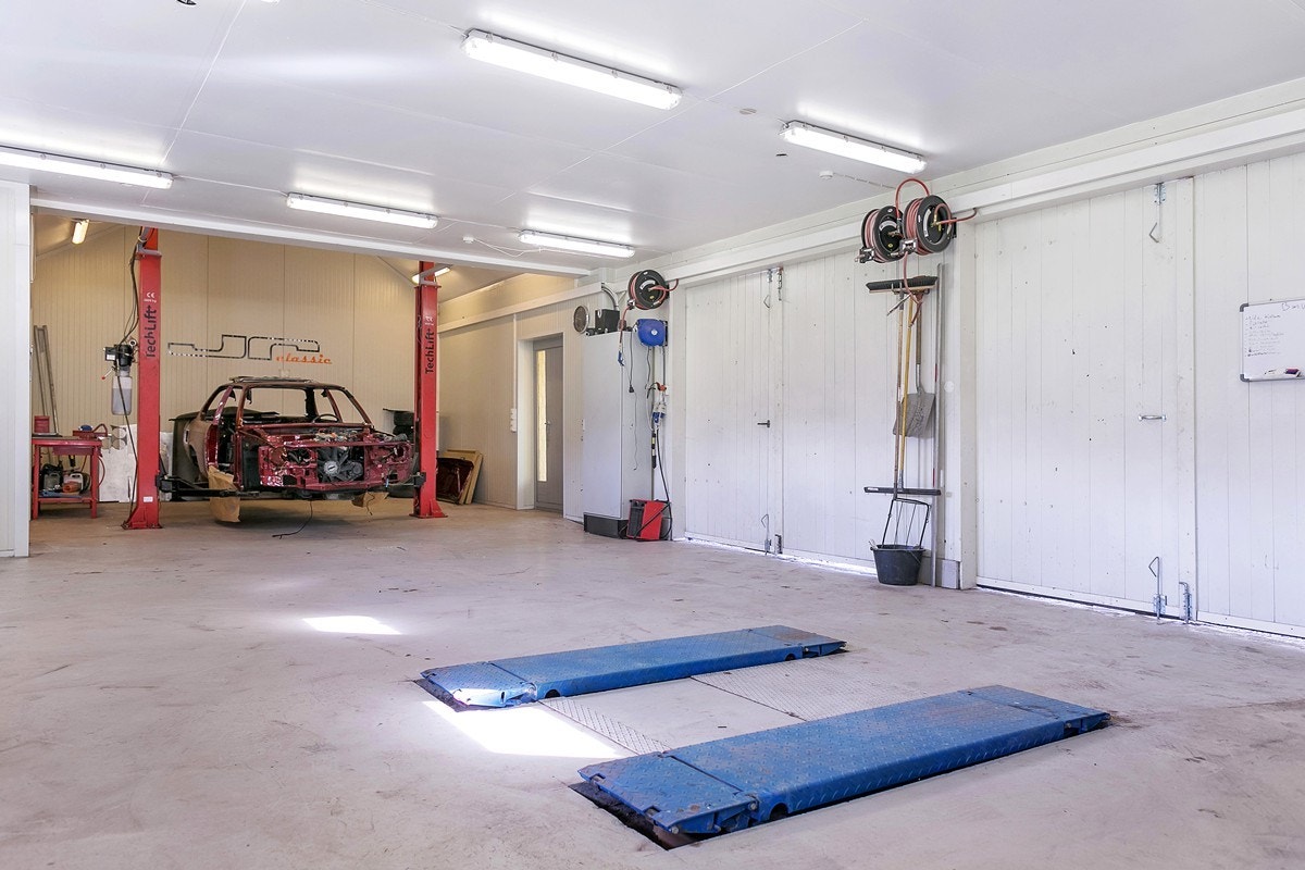 Bilverksted Galleribilde