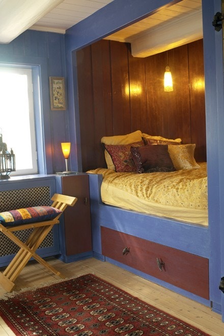 Stabburet kan reserveres av for overnatting av gjester: Galleribilde