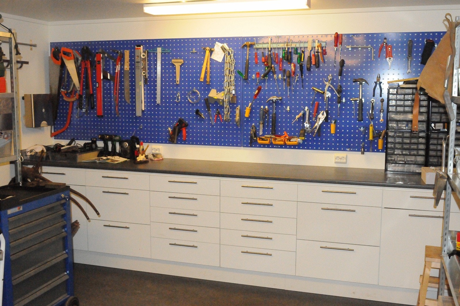 Redskaper er tilgjengelig ved behov: Galleribilde