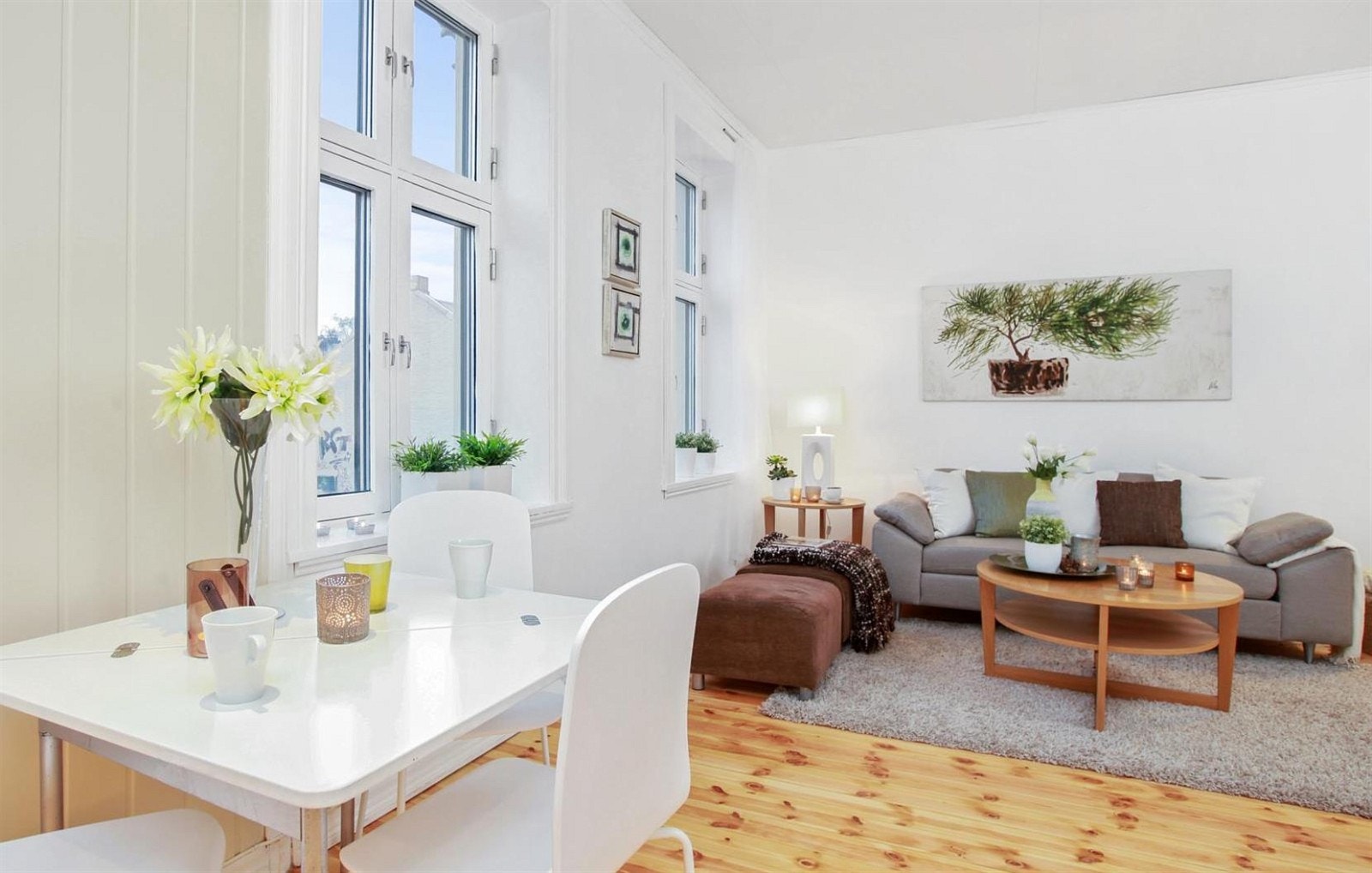 Vinduene slipper inn godt med naturlig lys Galleribilde