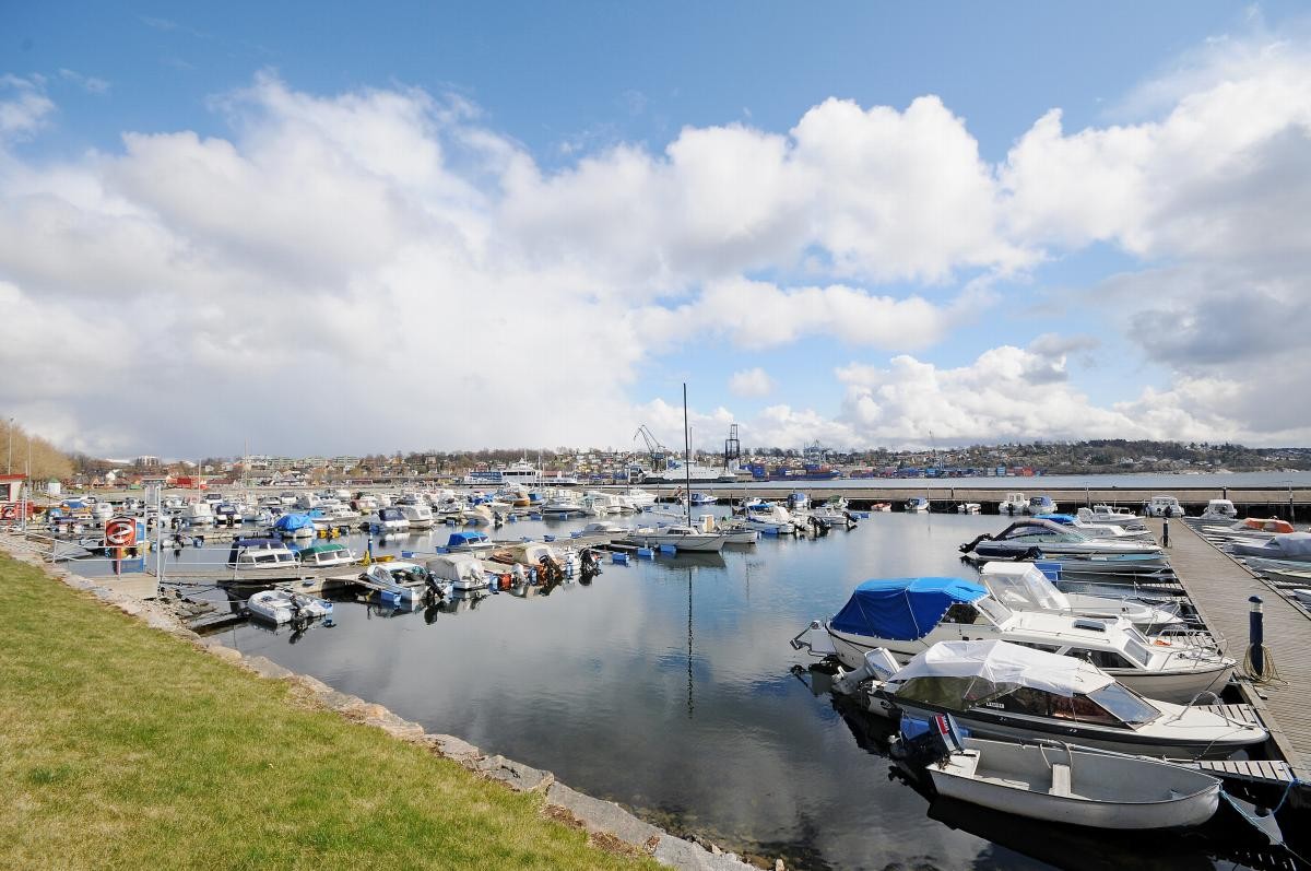 Fiske båthavn. Galleribilde