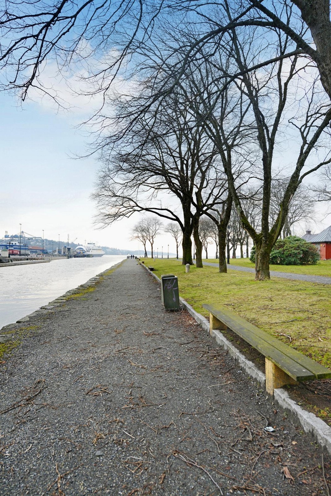 Kanalen i Moss. Galleribilde