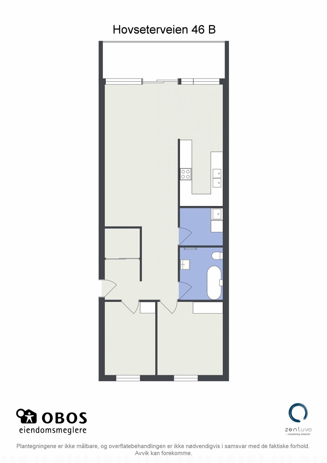 2D-plantegning Galleribilde