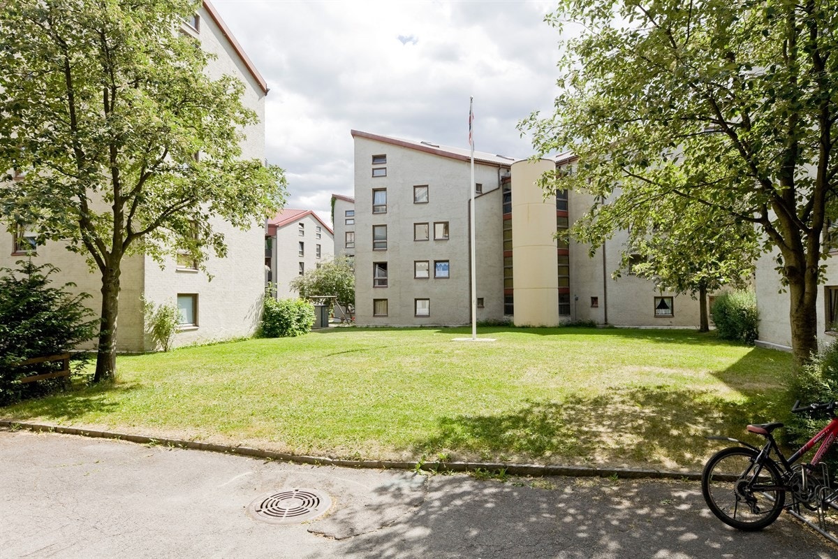 Fra friareal mot borettslaget Galleribilde