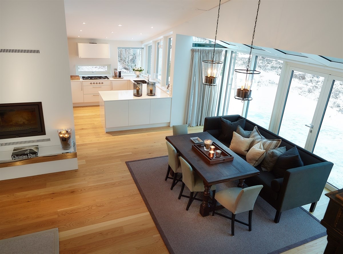 Oversikt Spisestue/ kjøkken Galleribilde