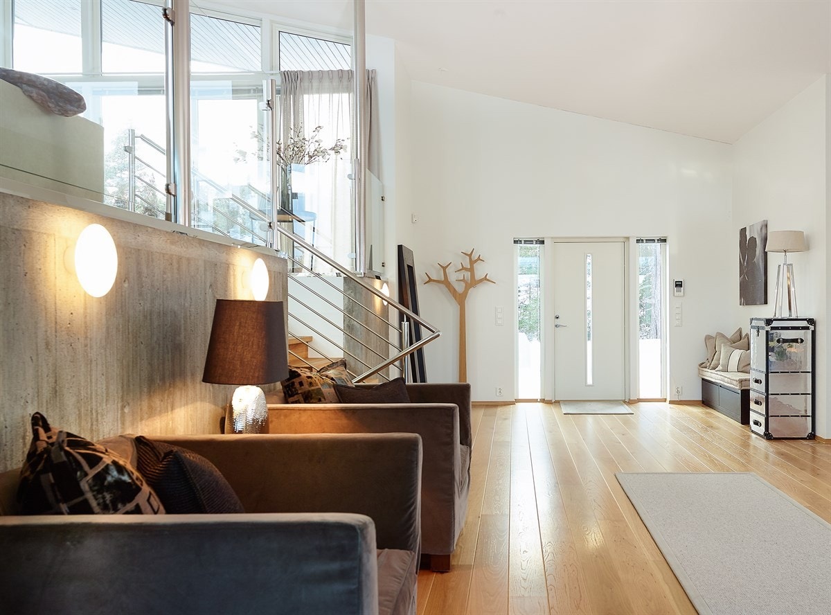 Parti mot entre og stuen over. Galleribilde