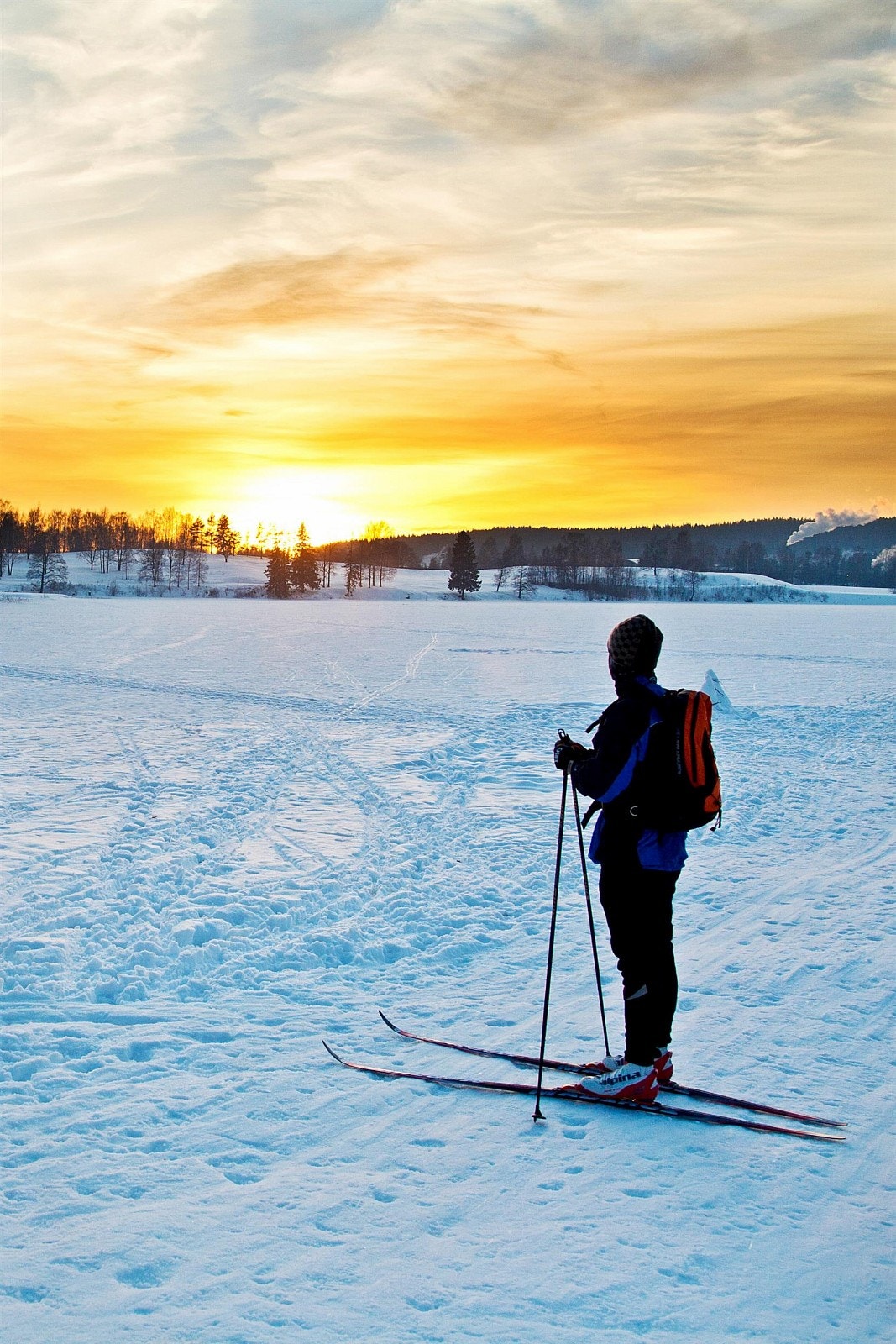 Bogstadvannet med flotte skimuligheter vinterstid og bademuligheter om sommeren Galleribilde