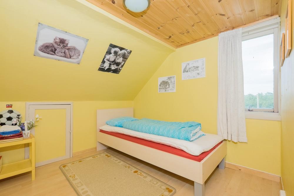 Soverom på loft Galleribilde