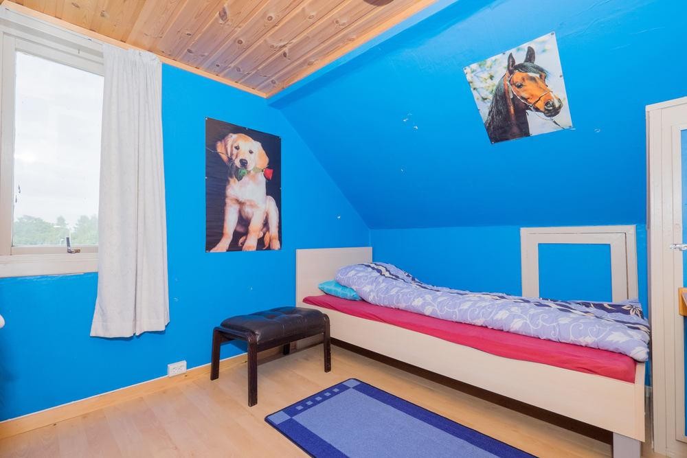 Soverom på loft Galleribilde