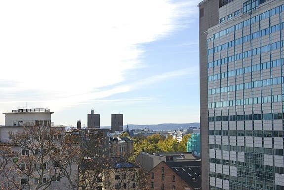 utsikt takterrasse Galleribilde