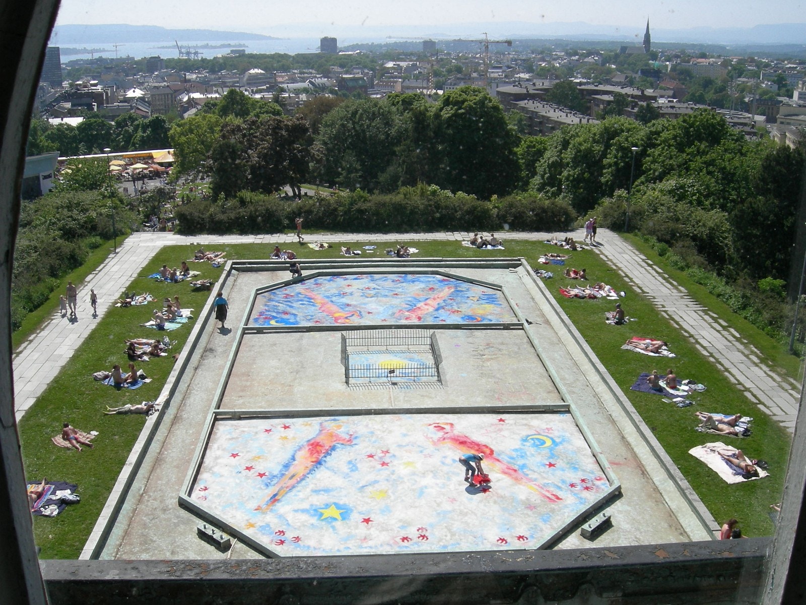 St.hanshaugen park Galleribilde