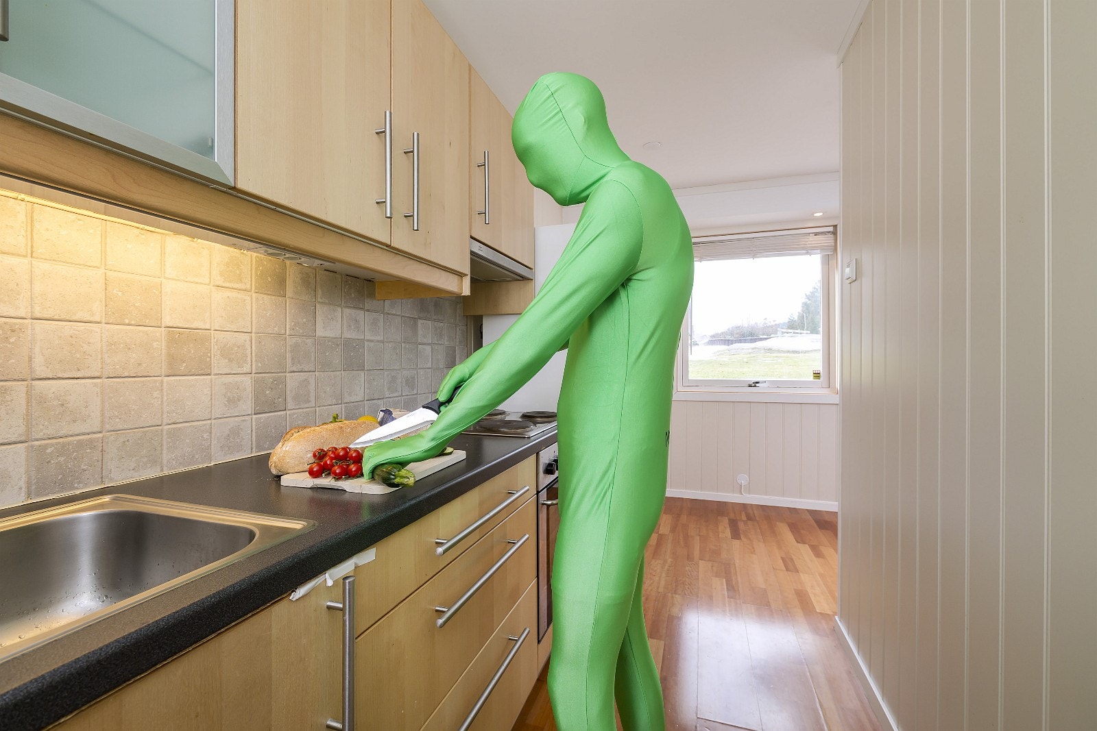 Kjøkken med god skap- og benkeplass. Rom for det meste Galleribilde