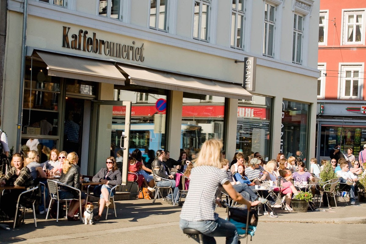 Grünerløkka har et stort utvalg av flotte restauranter, kafeer og serveringssteder. Galleribilde