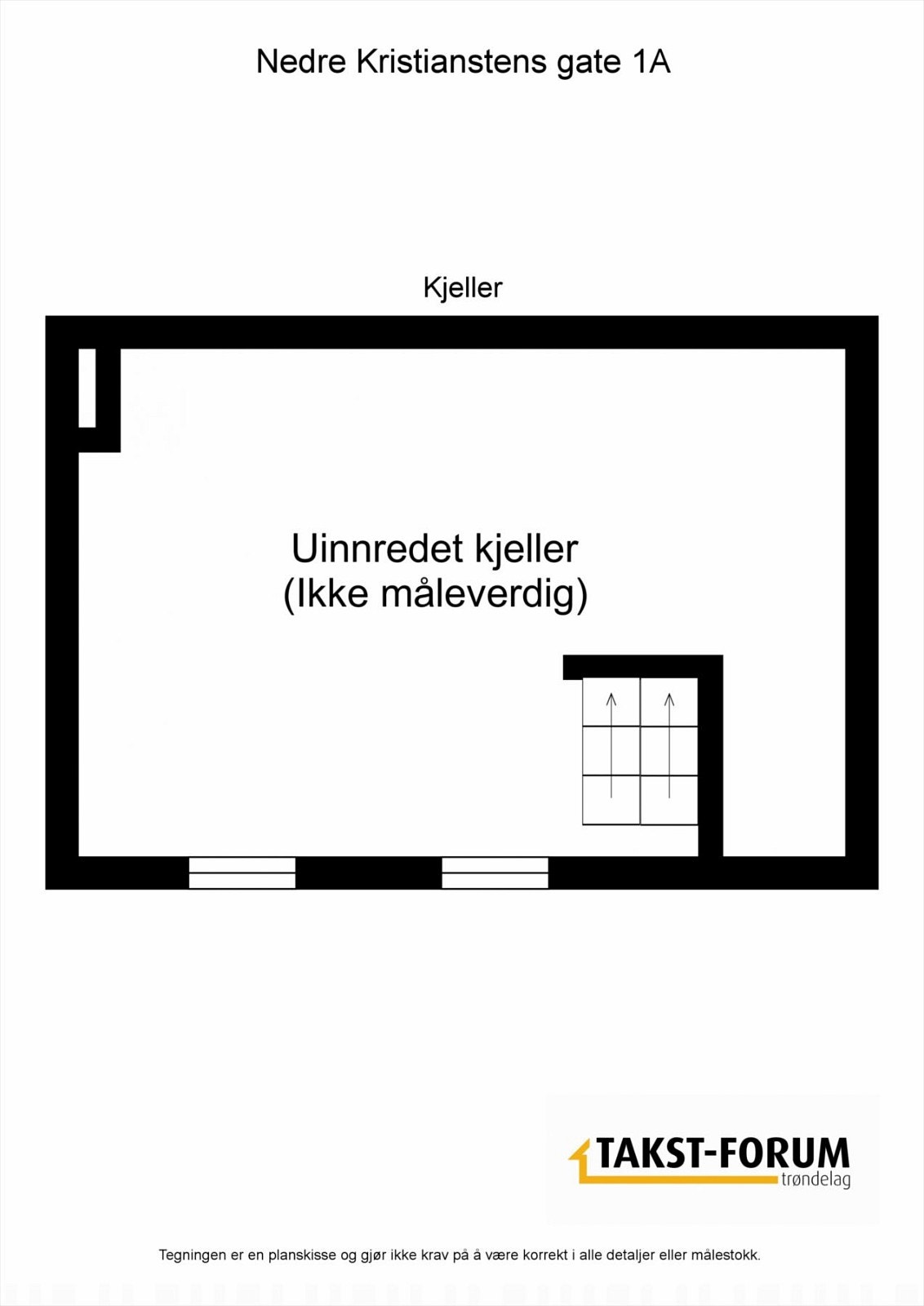 Plantegning kjeller Galleribilde