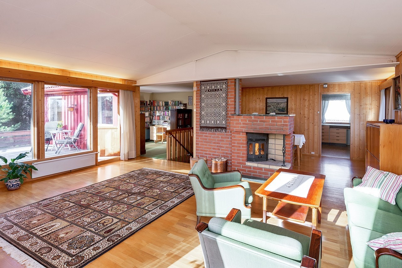 Romslig stue Galleribilde