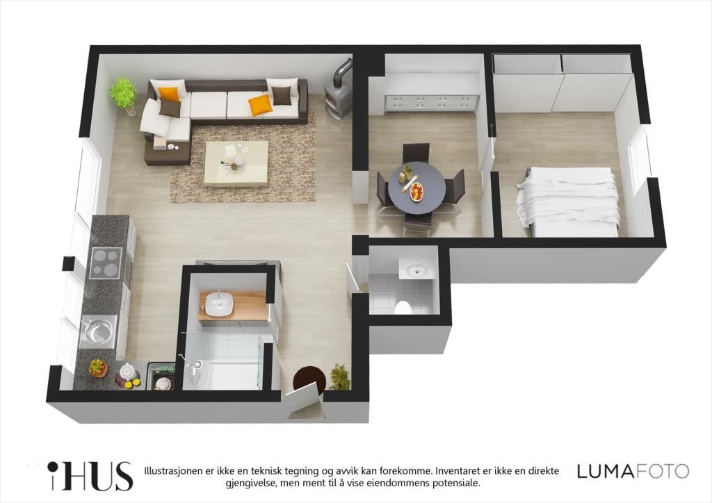 Plantegning. Galleribilde