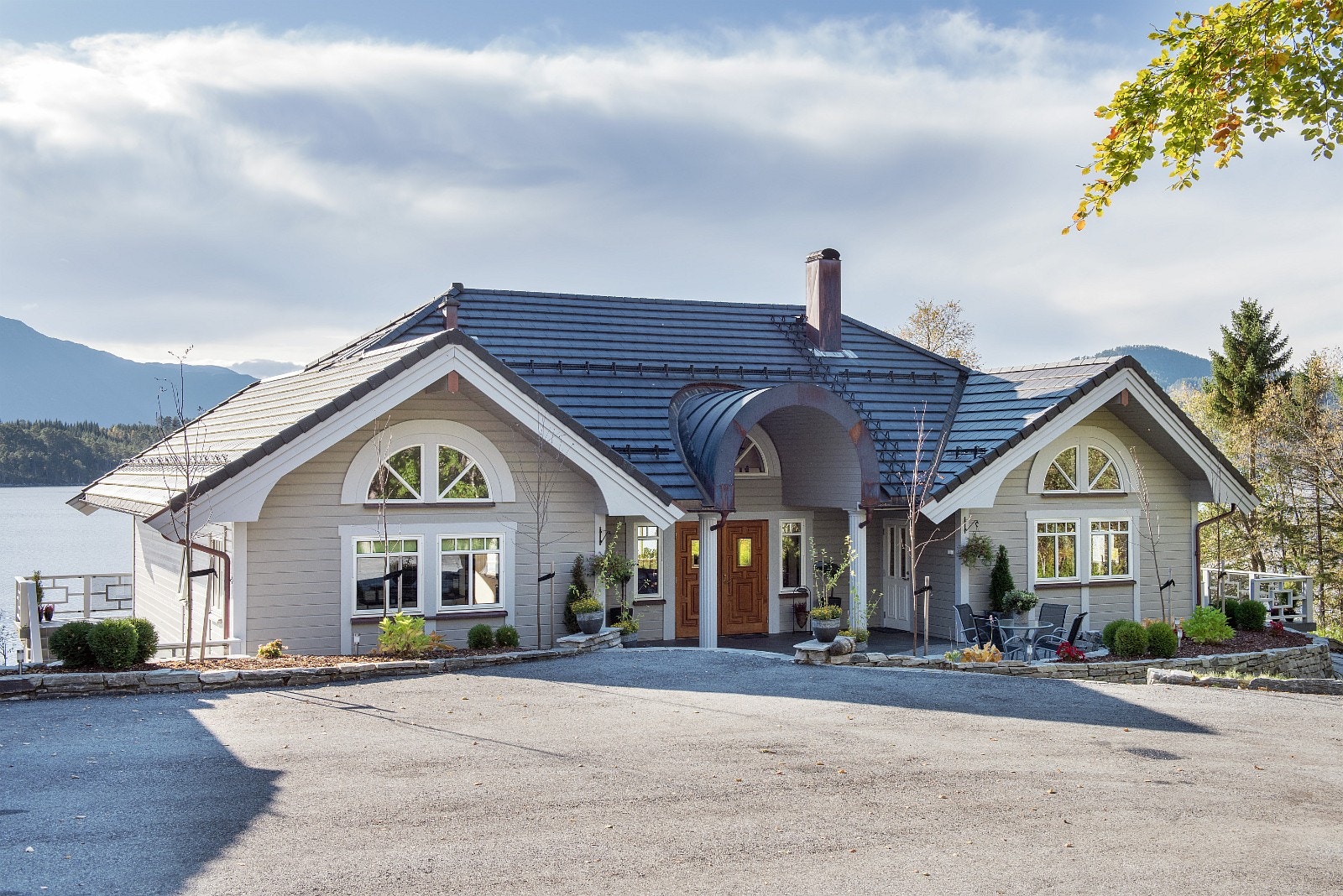 Fasade mot nord/adkomst Galleribilde