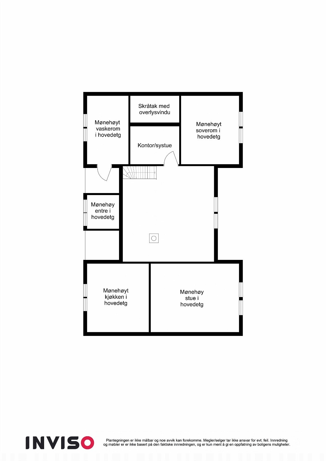 Planskisse loft Galleribilde