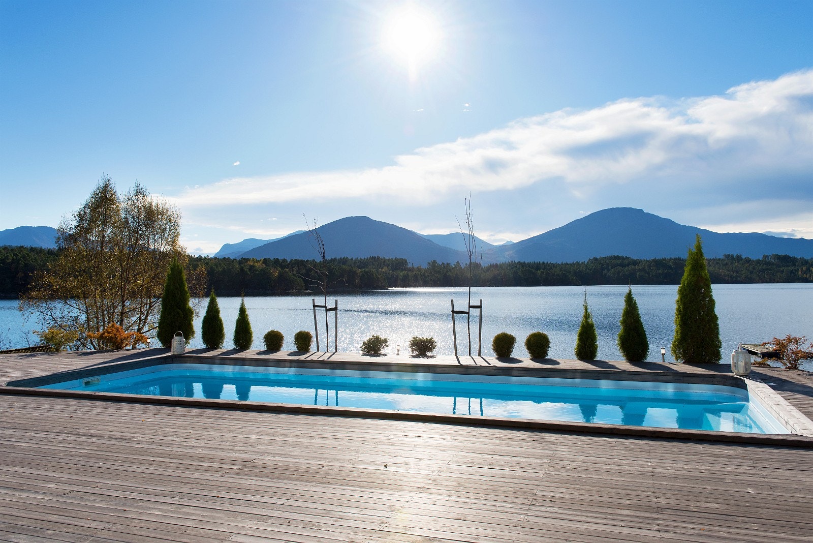 Idyllisk nærhet til sjøen Galleribilde