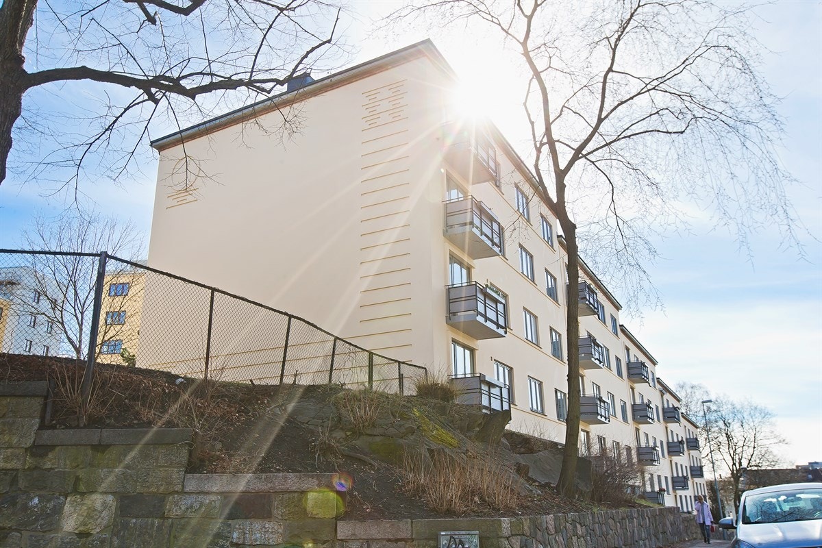 Fasade mot vest Galleribilde