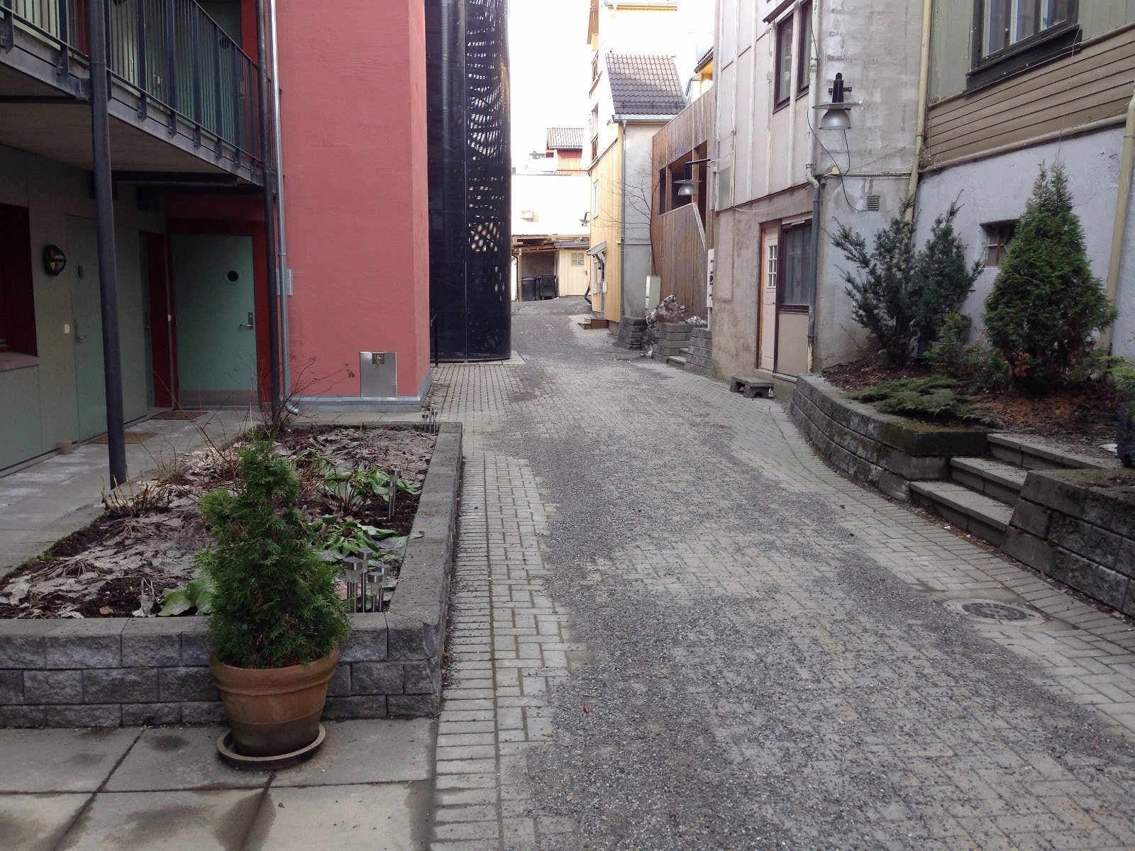 Bakgården Galleribilde