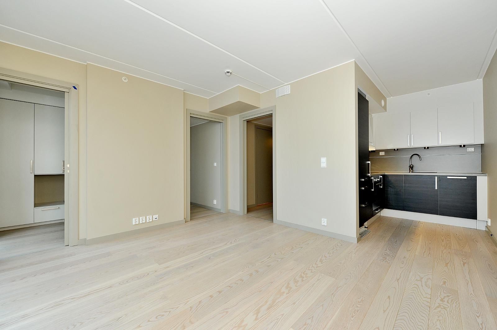 Stue, kjøkken, soverom Galleribilde