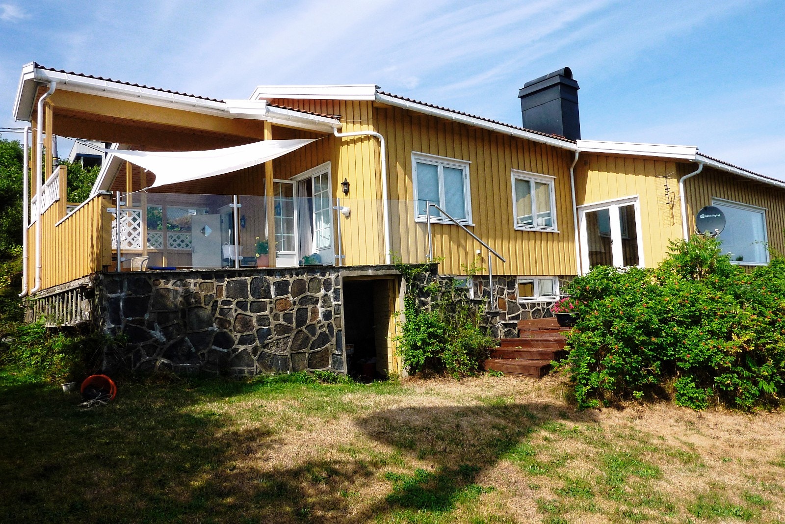 huset sett fra sjøsiden Galleribilde