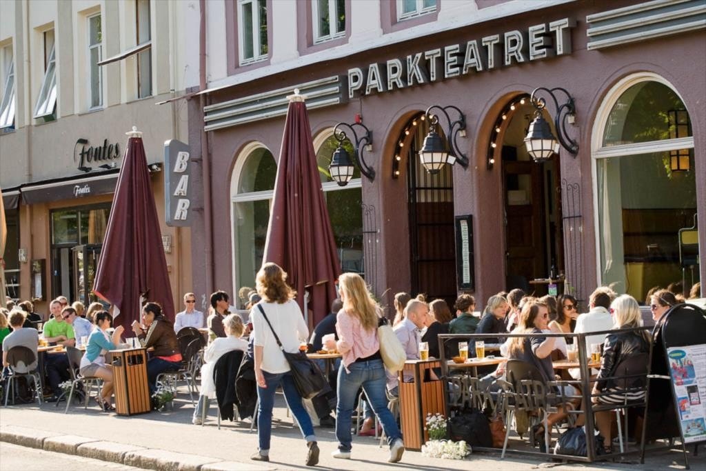 Gatemiljø - Grünerløkka. Galleribilde