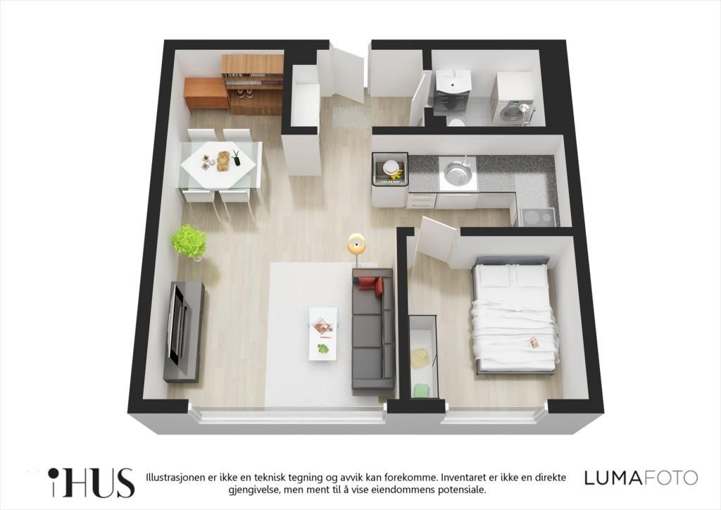 Plantegning. Galleribilde