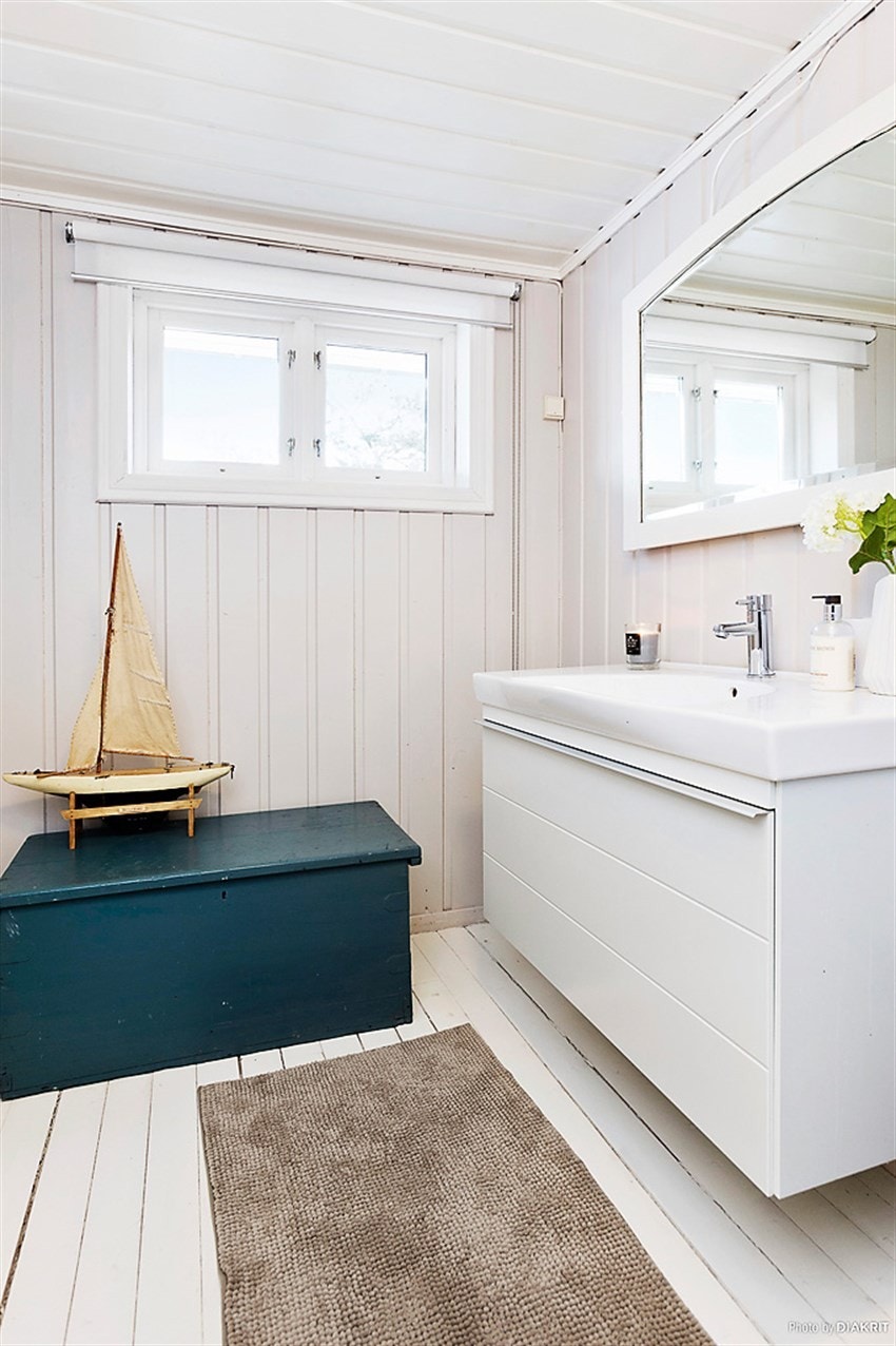 Maritimt og lekkert bad Galleribilde