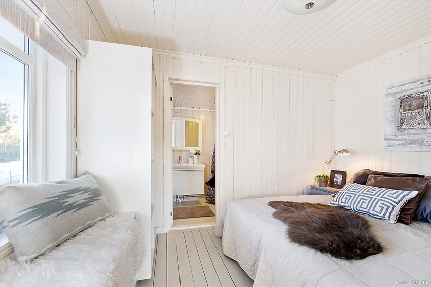 Hovedsoverom med enestående utsikt og inngang til eget bad Galleribilde