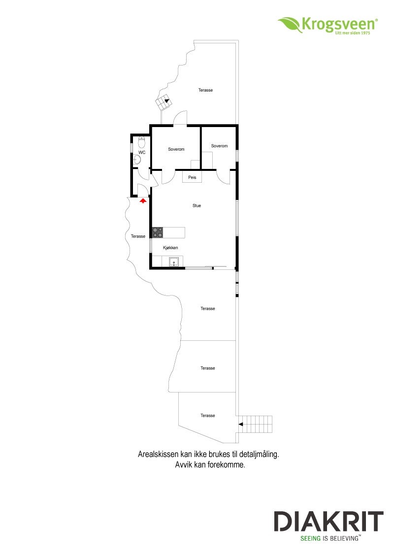 Plantegning 2D Galleribilde
