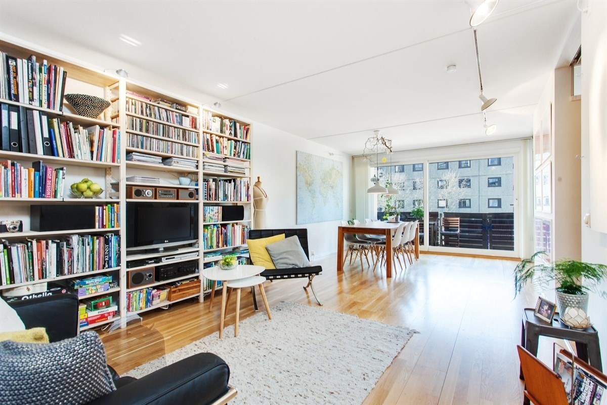 Med lyse flater får du en god romfølelse. Galleribilde