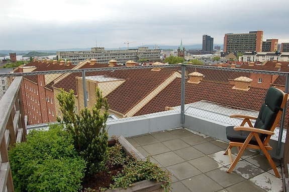 takparsell tilhørende leiligheten Galleribilde