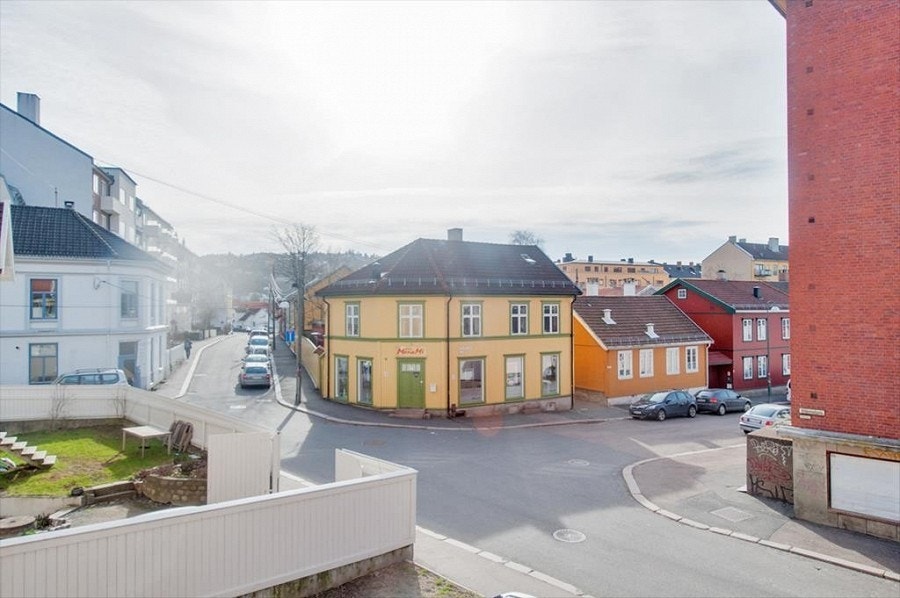 Utsikt fra brannbalkong Galleribilde