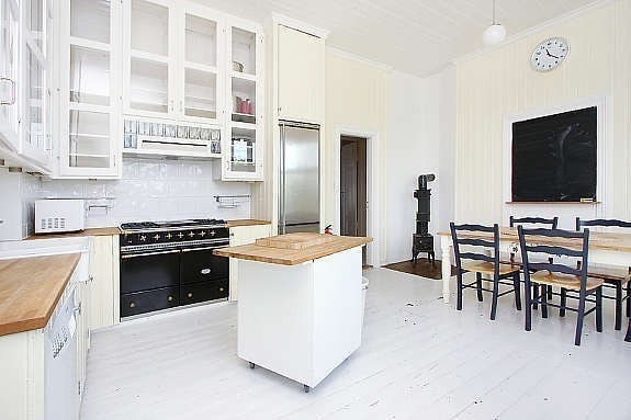 Kjøkken, før det ble malt Galleribilde