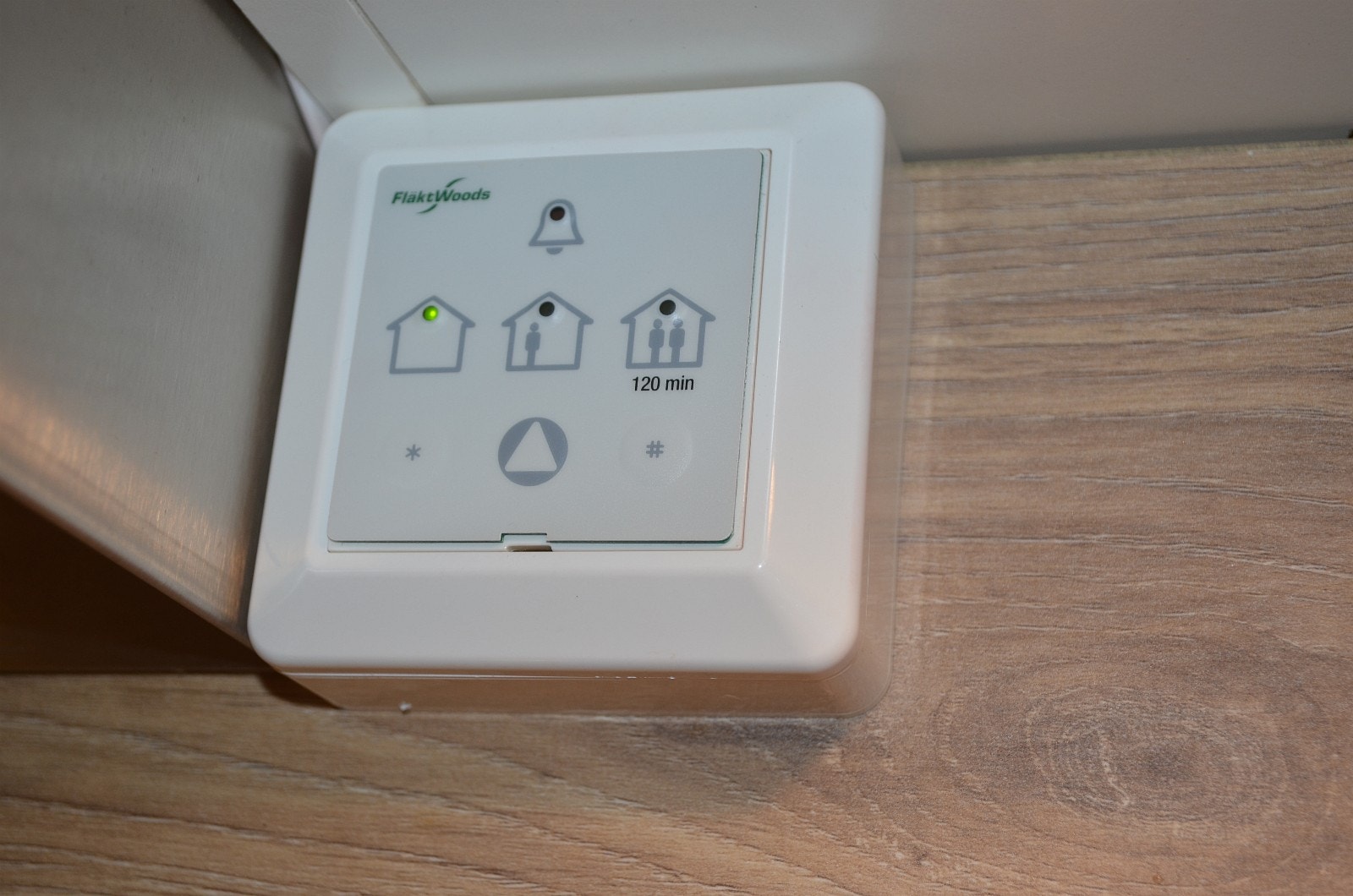 Balansert ventilasjon gir godt inneklima. 3 innstillinger på lufthastighet Galleribilde