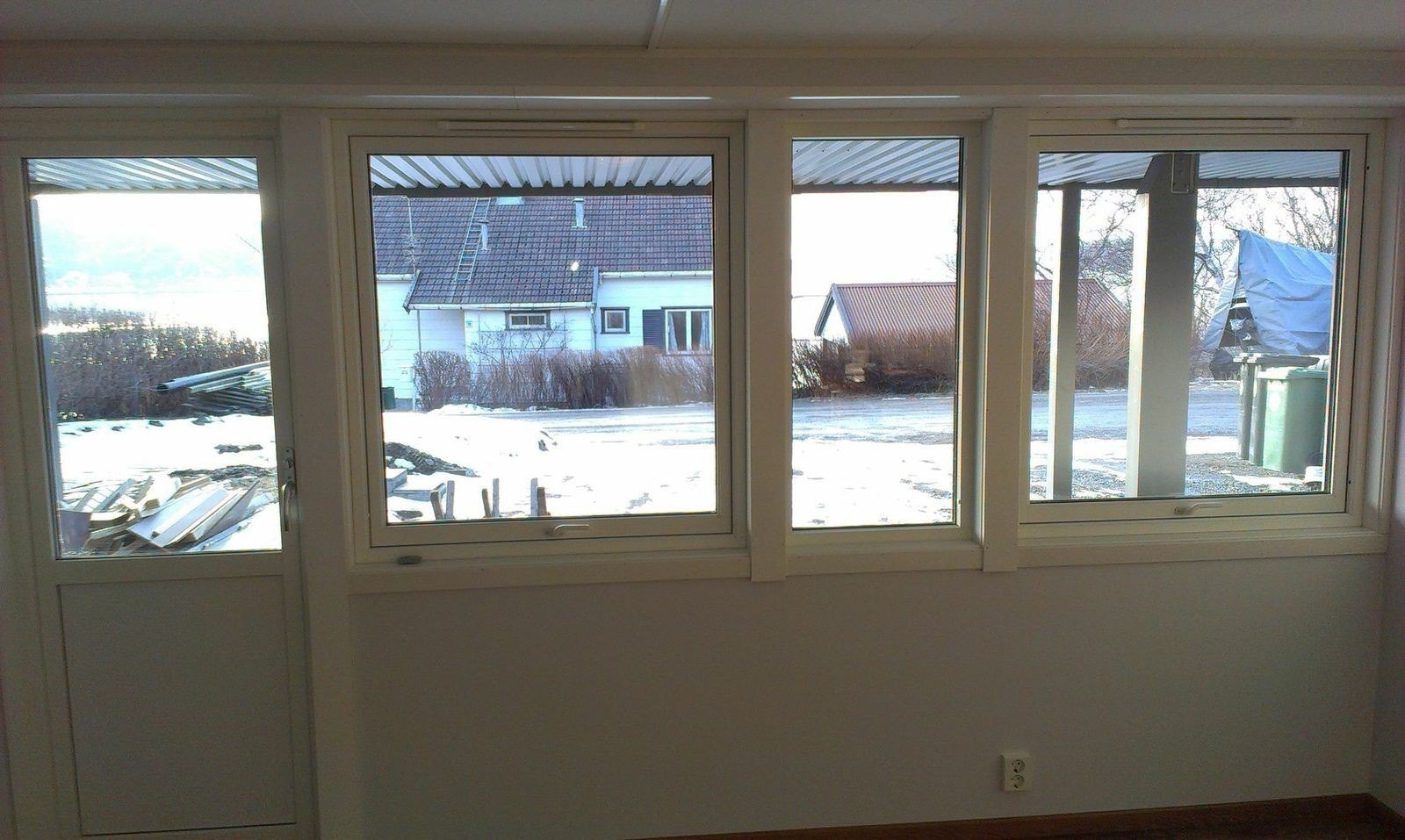 Utsikt fra stue Galleribilde