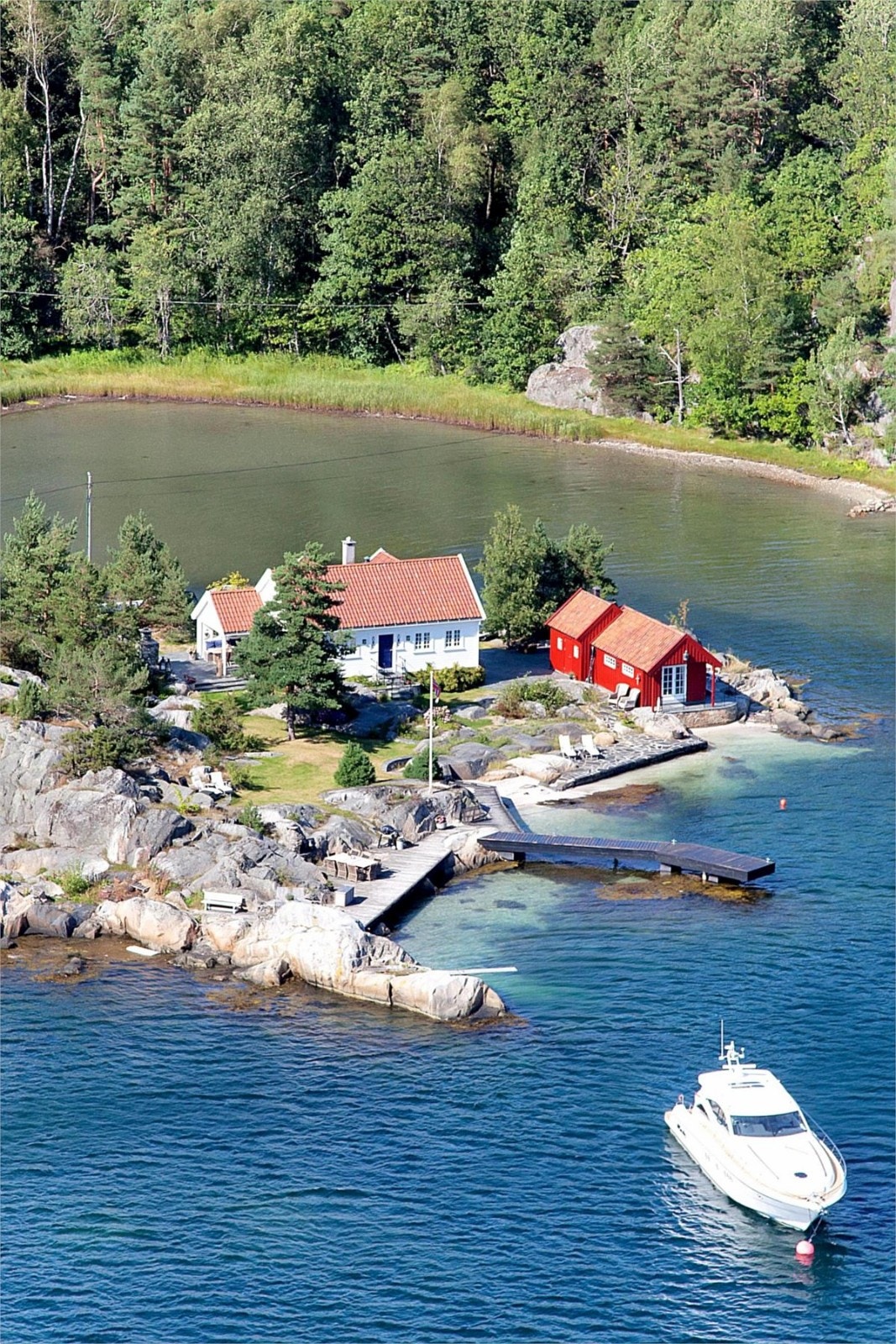 Nydelig landsted Galleribilde