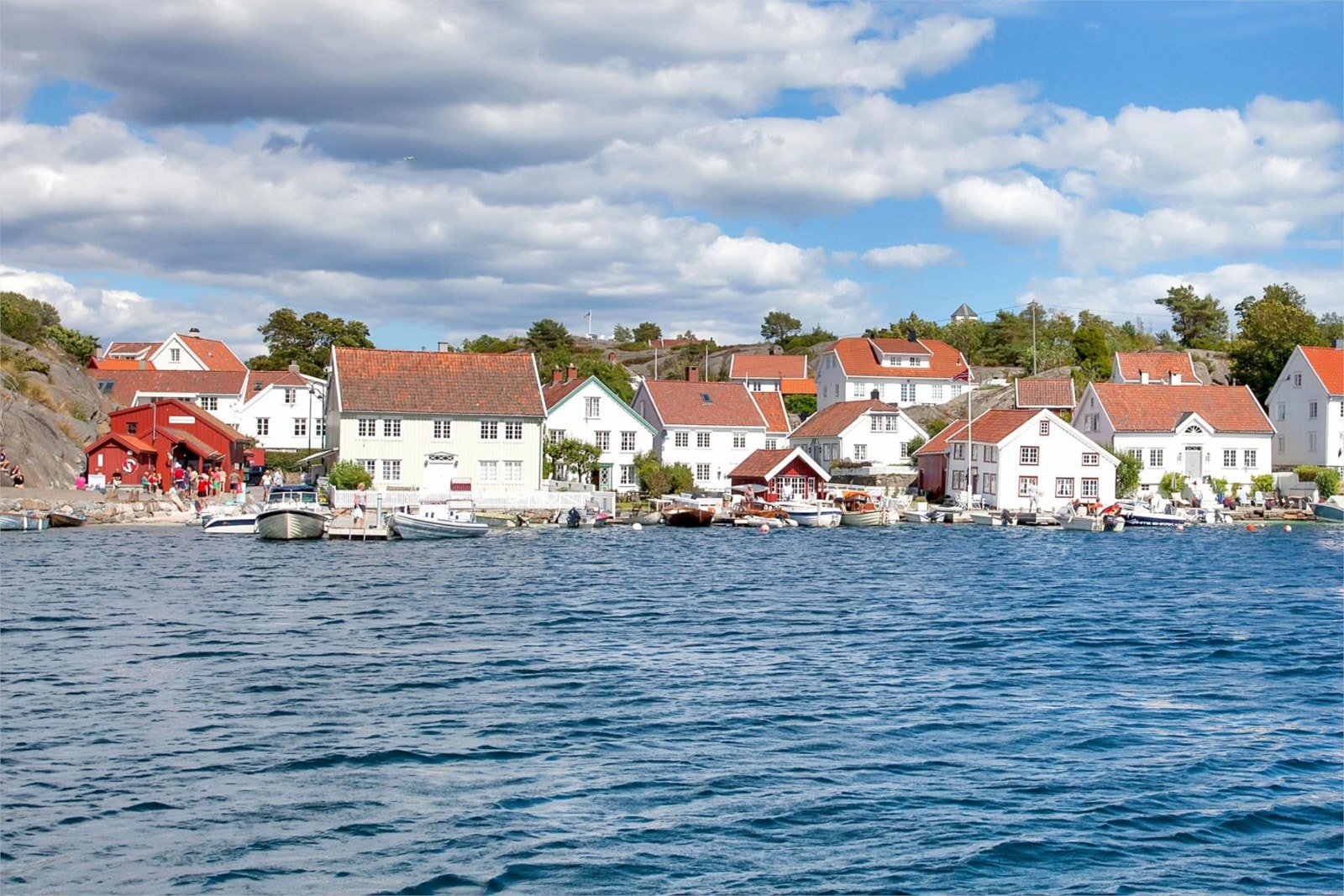 Ekte Sommeridyll ved Brekkestø Galleribilde