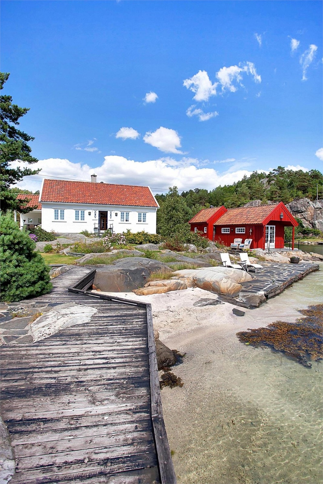 Fra strandsonen Galleribilde