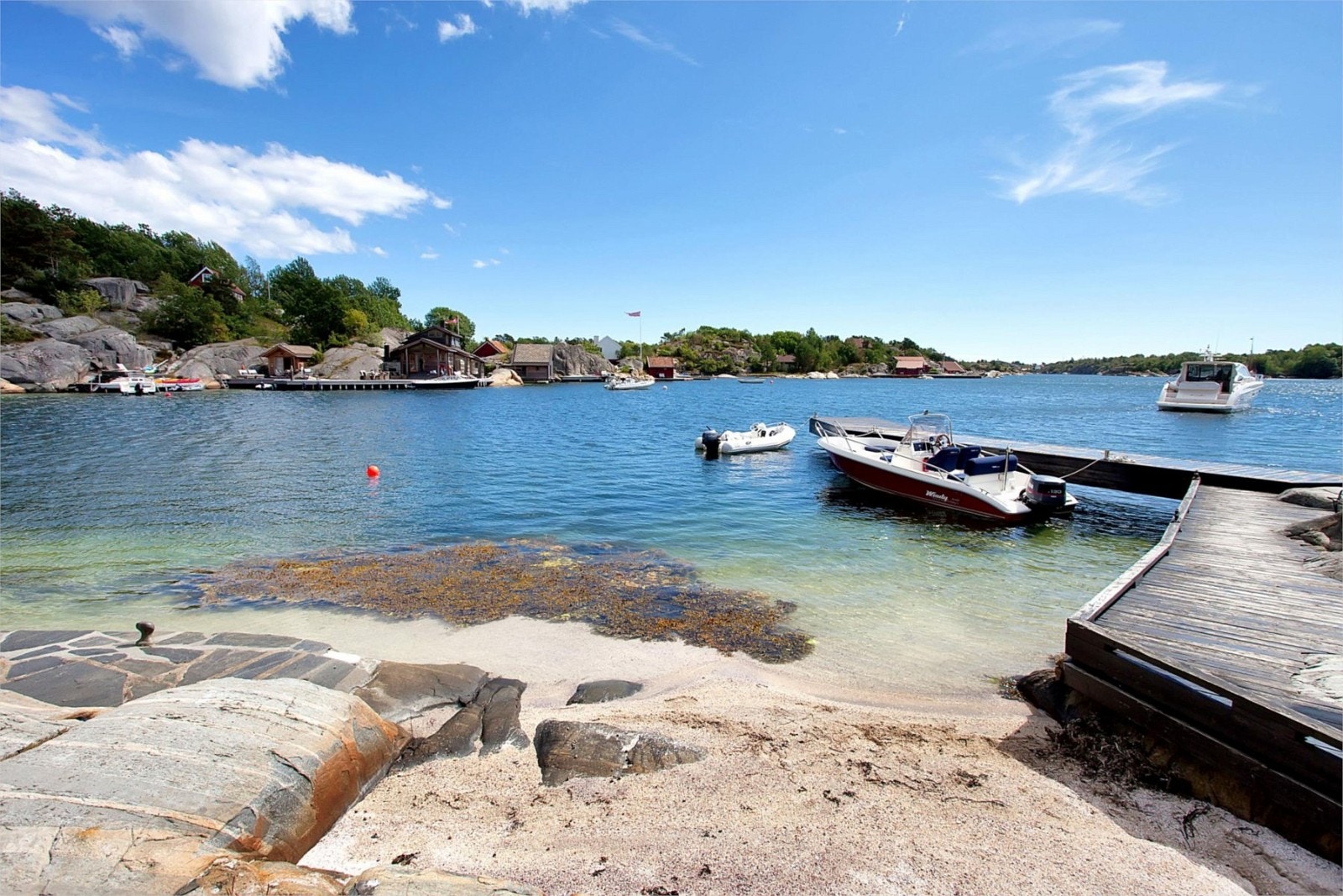 Fra bryggeanlegget Galleribilde