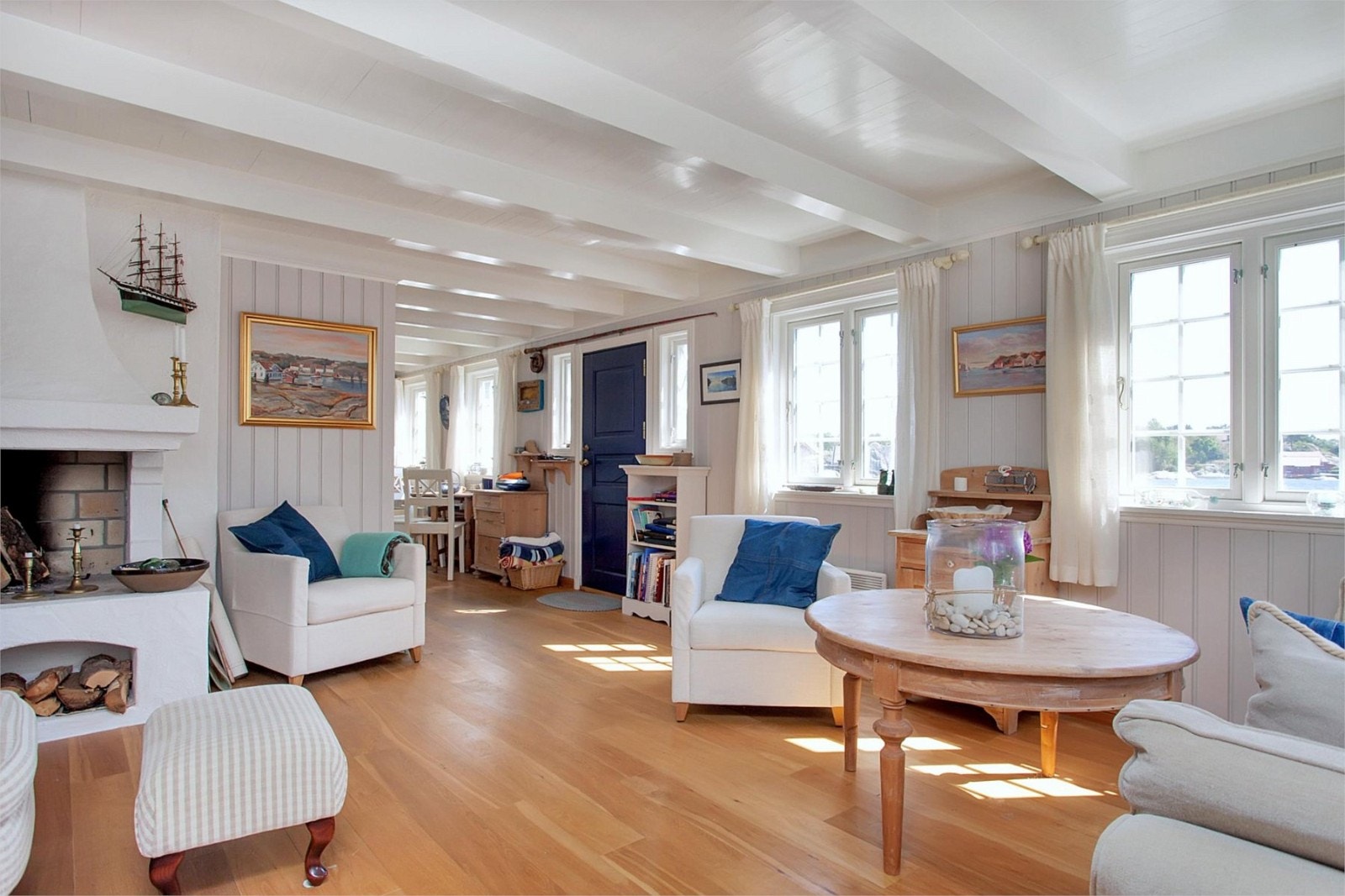 Fra stuen i hytten Galleribilde